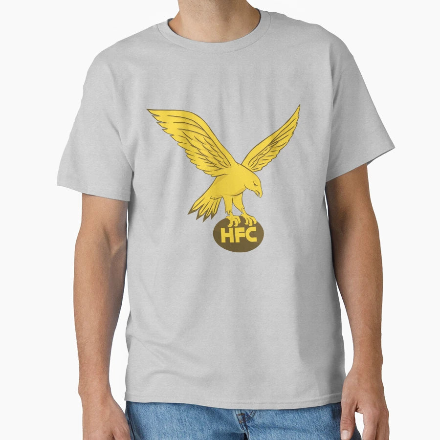 Old Gold Hawk T-Shirt - Minimalist Print for Adults - T-Shirt, Sweatshirt, Hoodie