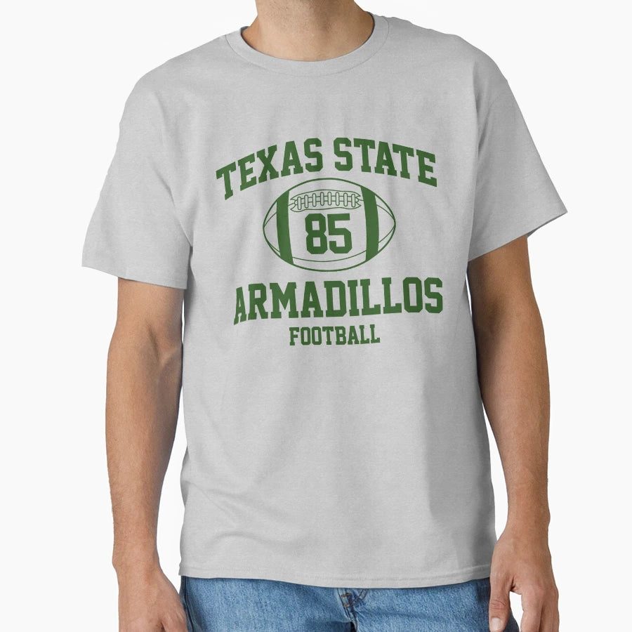 Texas State Football Featherstone T-Shirt - Novelty Apparel for Adults - T-Shirt, Sweatshirt, Hoodie