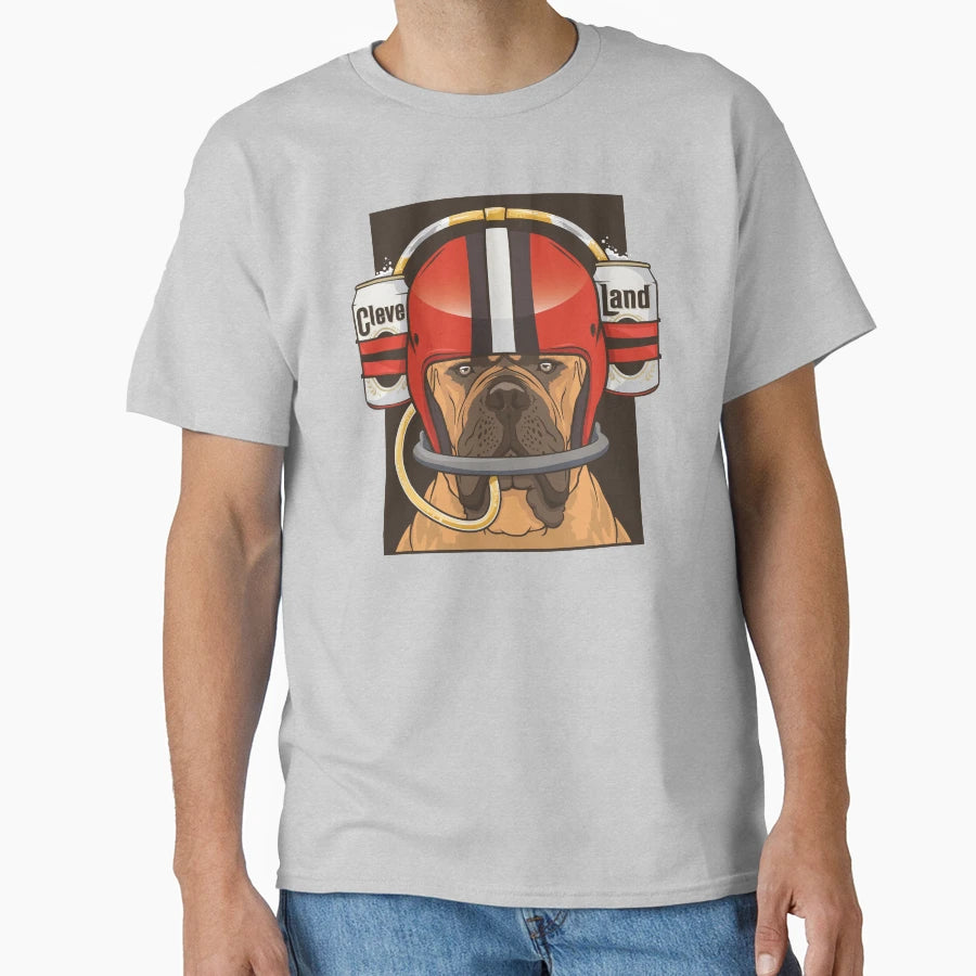 Cleveland Browns Beer Helmet T-Shirt - Fun Novelty Design Unisex - T-Shirt, Sweatshirt, Hoodie