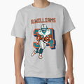 Ricky Williams 8 Bit Pixel Art Miami T-Shirt - Trendy Graphic for Adults - T-Shirt, Sweatshirt, Hoodie