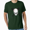 Baseball Jolly Roger T-Shirt - Minimalist Print for Adults - T-Shirt, Sweatshirt, Hoodie