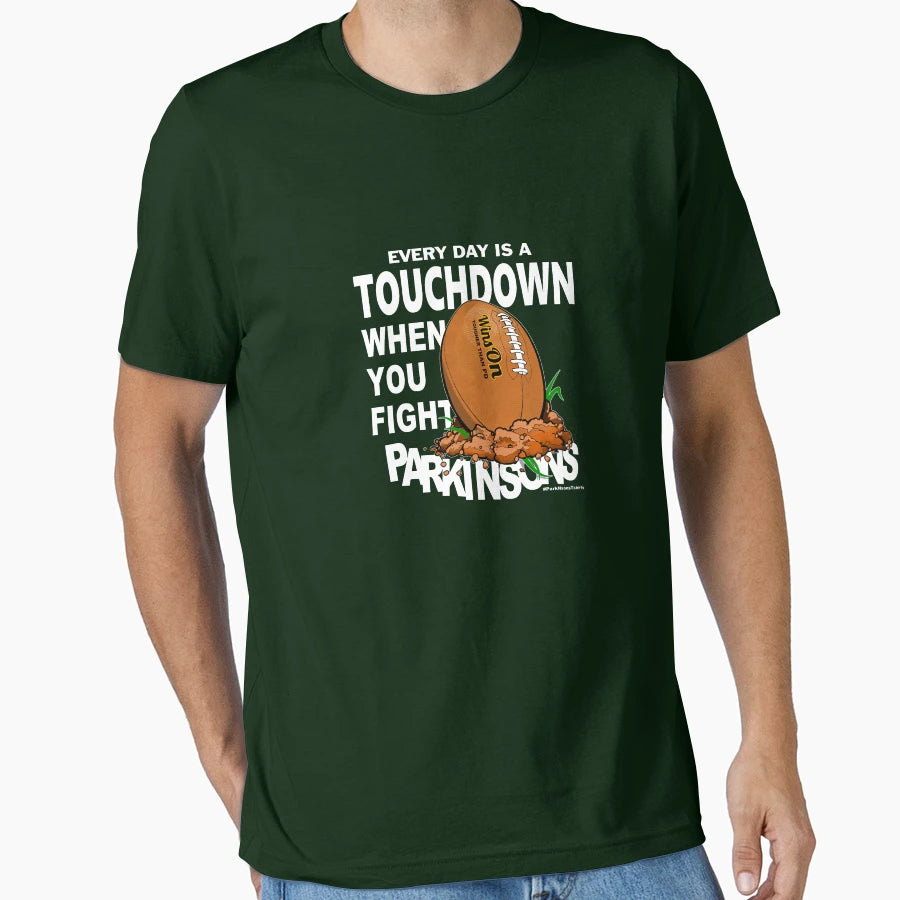 Every Day Is Touchdown When You Fight T-Shirt - Unique Graphic Men Women - T-Shirt, Sweatshirt, Hoodie