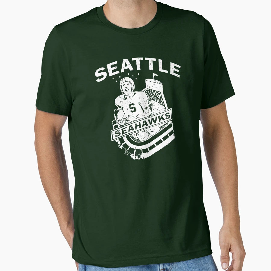 Seattle Seahawks T-Shirt - Custom Art Print Men Women - T-Shirt, Sweatshirt, Hoodie
