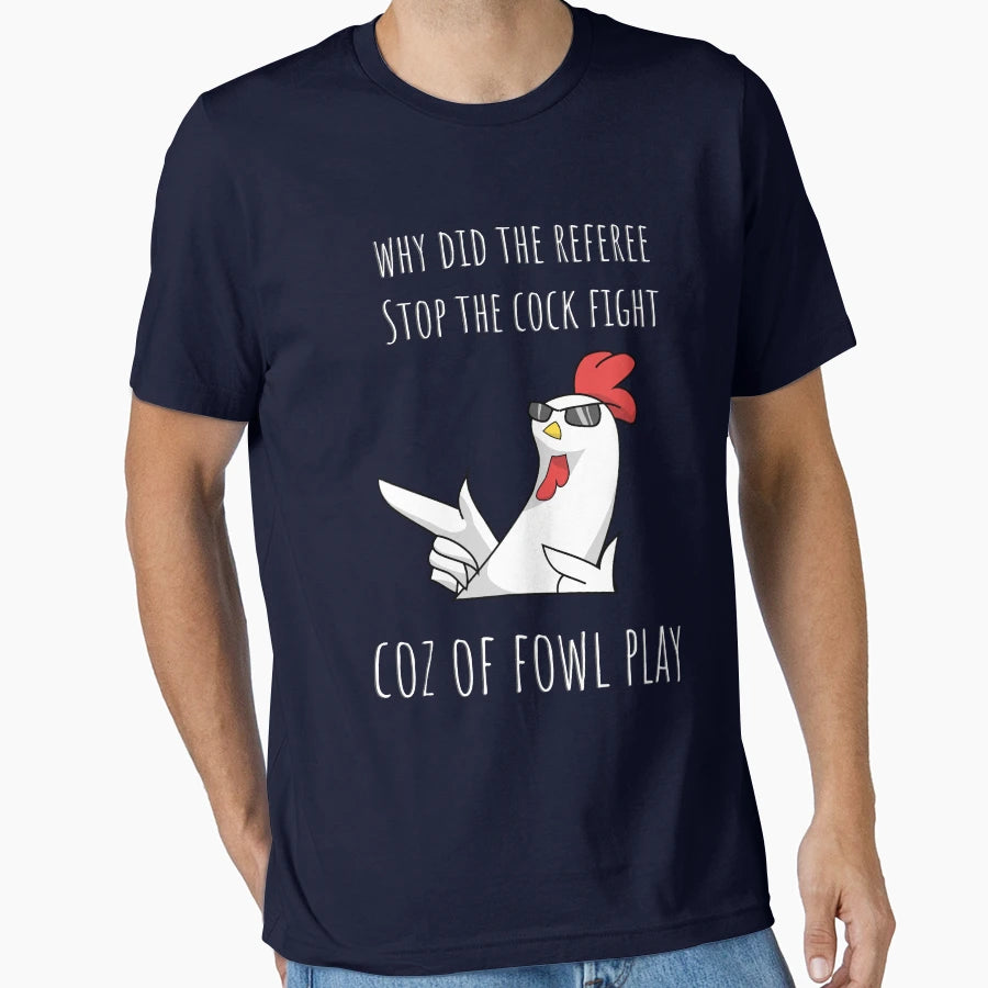 Fowl Play T-Shirt - Custom Art Print Men Women - T-Shirt, Sweatshirt, Hoodie