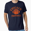Chicago Distressed Pro Football Team T-Shirt - Custom Art Print Unisex - T-Shirt, Sweatshirt, Hoodie