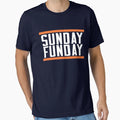 Sunday Funday T-Shirt - Minimalist Print Men Women - T-Shirt, Sweatshirt, Hoodie