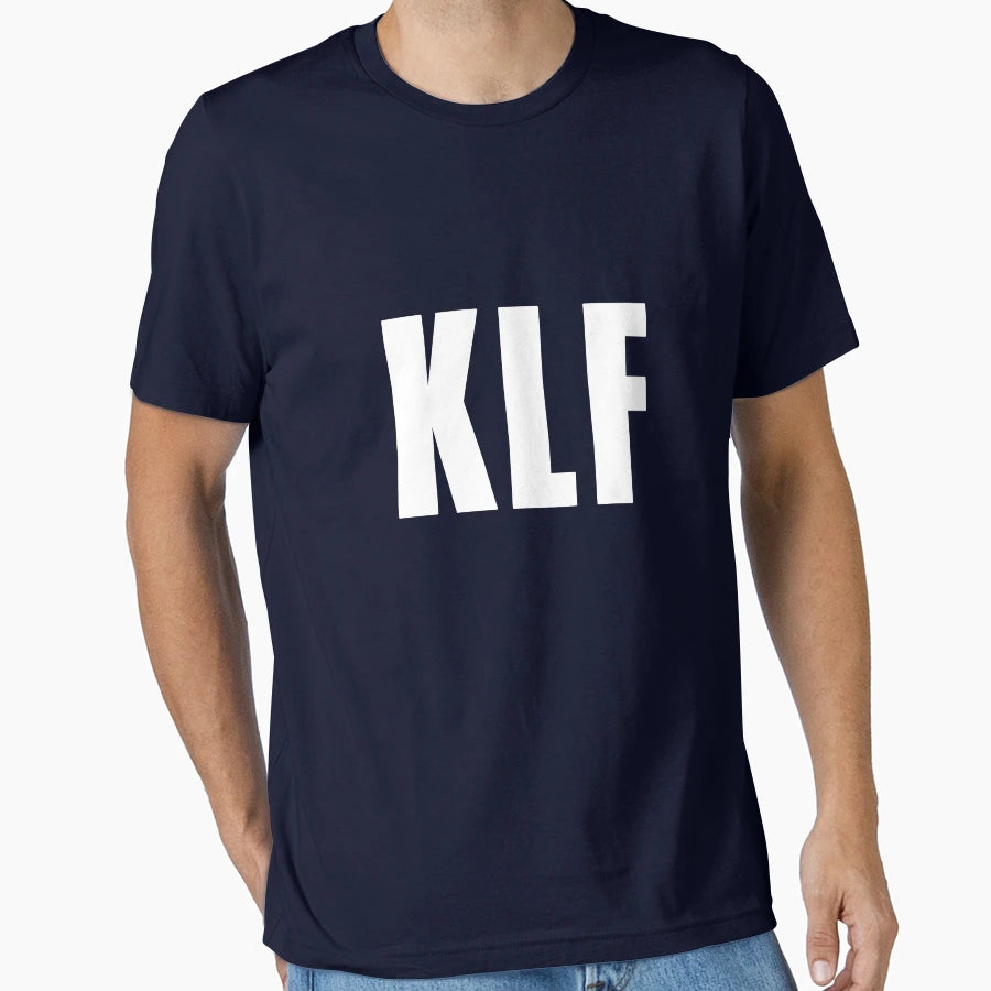 Klf Letters Only White T-Shirt - Casual Everyday Wear Men Women - T-Shirt, Sweatshirt, Hoodie