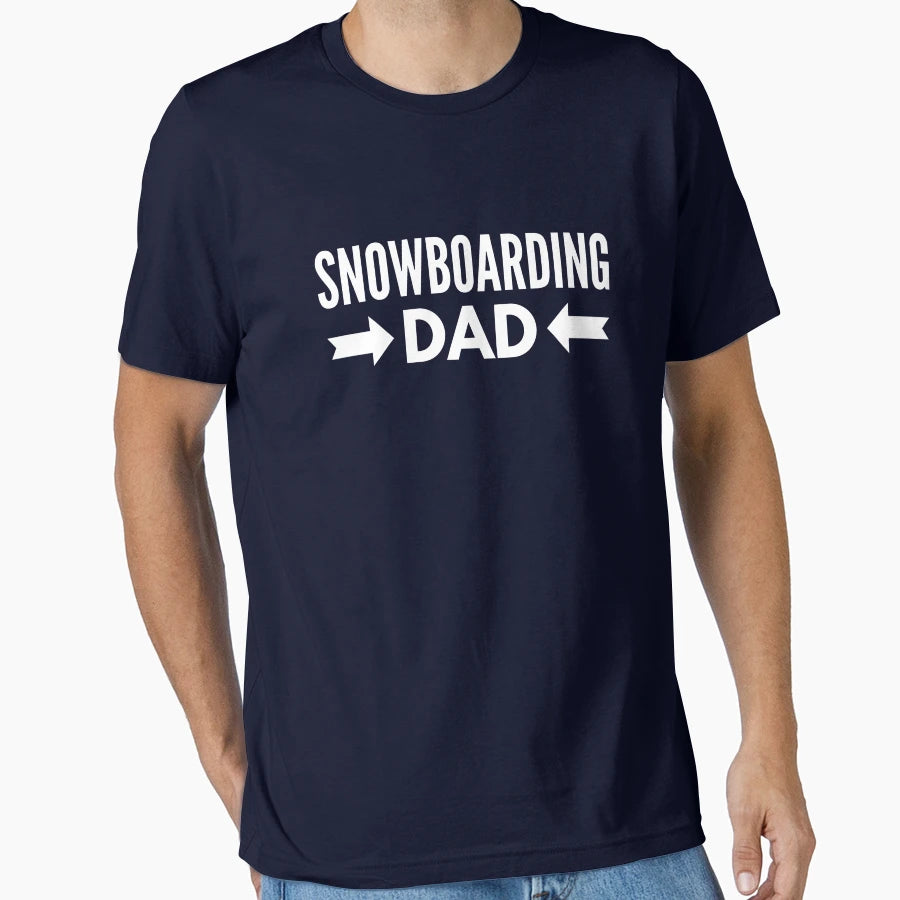 Snowboarding Dad T-Shirt - Graphic Print Men Women - T-Shirt, Sweatshirt, Hoodie