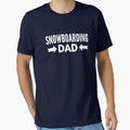 Snowboarding Dad T-Shirt - Graphic Print Men Women - T-Shirt, Sweatshirt, Hoodie