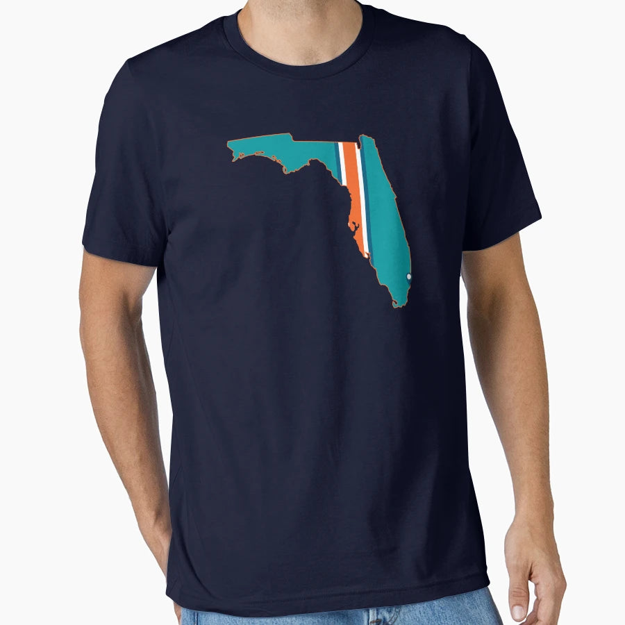 Miami Football T-Shirt - Minimalist Print for Adults - T-Shirt, Sweatshirt, Hoodie