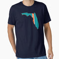 Miami Football T-Shirt - Minimalist Print for Adults - T-Shirt, Sweatshirt, Hoodie