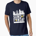 Sunday Funday Football T-Shirt - Fun Novelty Design for Adults - T-Shirt, Sweatshirt, Hoodie