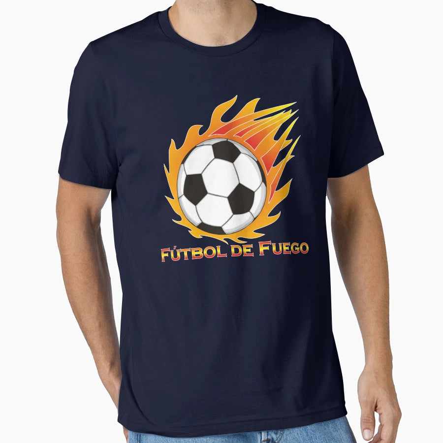 F Tbol De Fuego T-Shirt - Unique Graphic Unisex - T-Shirt, Sweatshirt, Hoodie