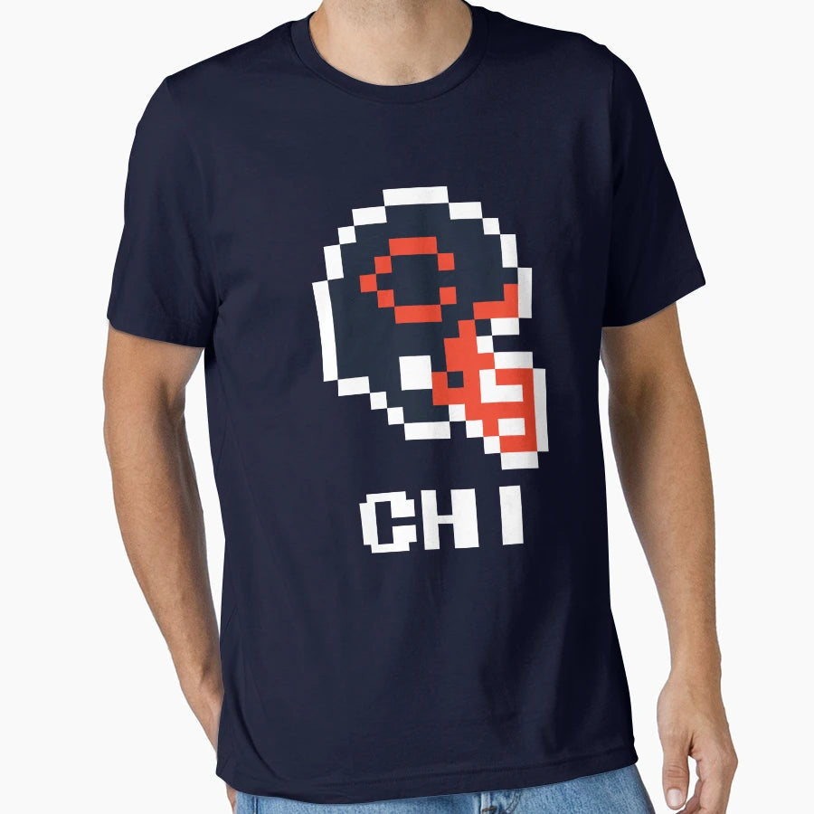 Chicago Bears Tecmo Super Bowl T-Shirt - Trendy Graphic for Adults - T-Shirt, Sweatshirt, Hoodie