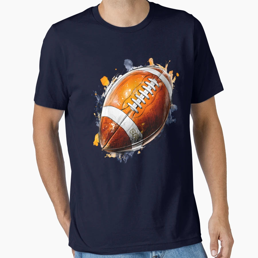 Dynamic American Football T-Shirt - Fun Novelty Design for Adults - T-Shirt, Sweatshirt, Hoodie