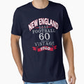 New England Pro Football 60 Year T-Shirt - Fun Novelty Design for Adults - T-Shirt, Sweatshirt, Hoodie