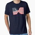 American Bow Tie T-Shirt - Custom Art Print Unisex - T-Shirt, Sweatshirt, Hoodie