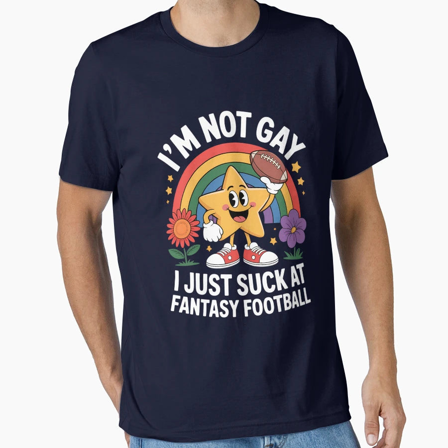 Gay Funny Joke Football T-Shirt - Minimalist Print for Adults - T-Shirt, Sweatshirt, Hoodie