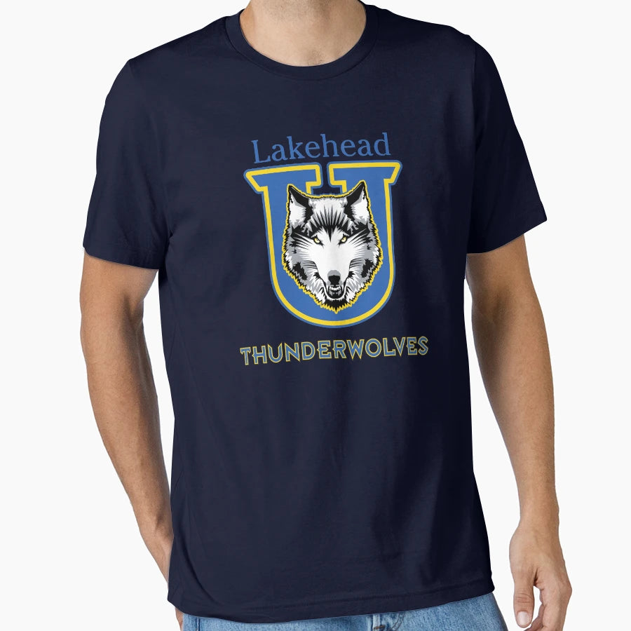 Lakehead College Thunderwolves Logo1 T-Shirt - Casual Everyday Wear Unisex - T-Shirt, Sweatshirt, Hoodie