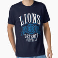 Lions Football T-Shirt - Trendy Graphic Unisex - T-Shirt, Sweatshirt, Hoodie