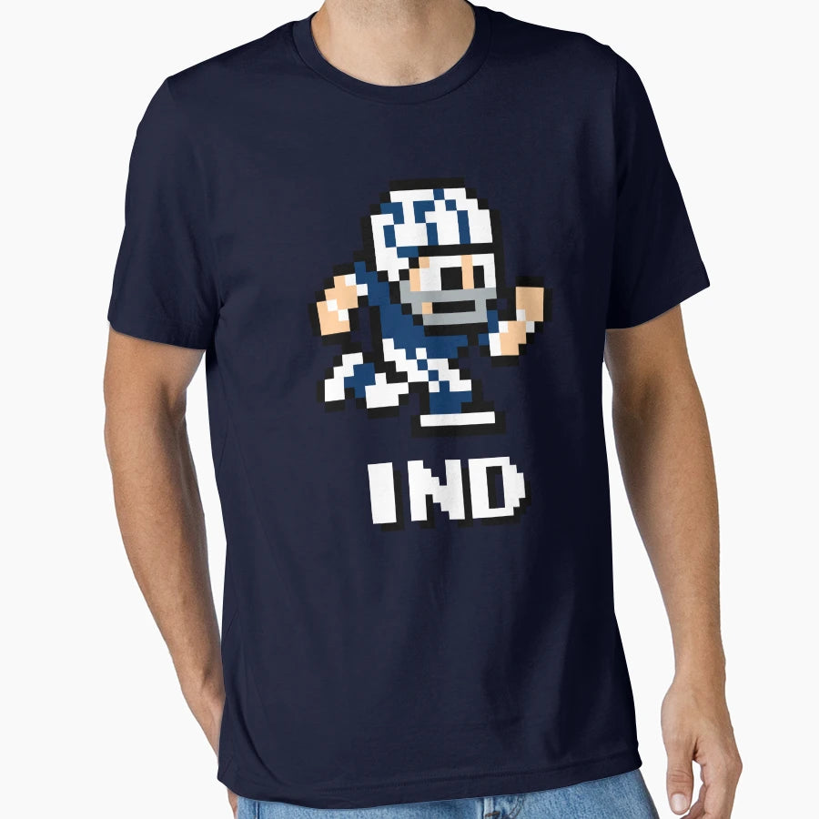 Indianapolis Colts Tecmo Super T-Shirt - Casual Everyday Wear Men Women - T-Shirt, Sweatshirt, Hoodie