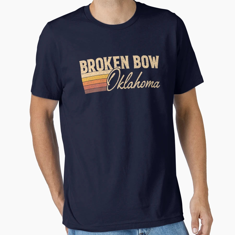 Broken Bow Oklahoma T-Shirt - Unique Graphic Unisex - T-Shirt, Sweatshirt, Hoodie