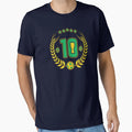 Beer And Football Brazils Colours T-Shirt - Aesthetic Graphic Men Women - T-Shirt, Sweatshirt, Hoodie