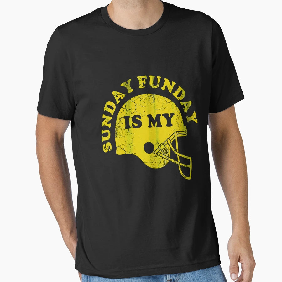 Sunday Is My Funday T-Shirt - Graphic Print Men Women - T-Shirt, Sweatshirt, Hoodie
