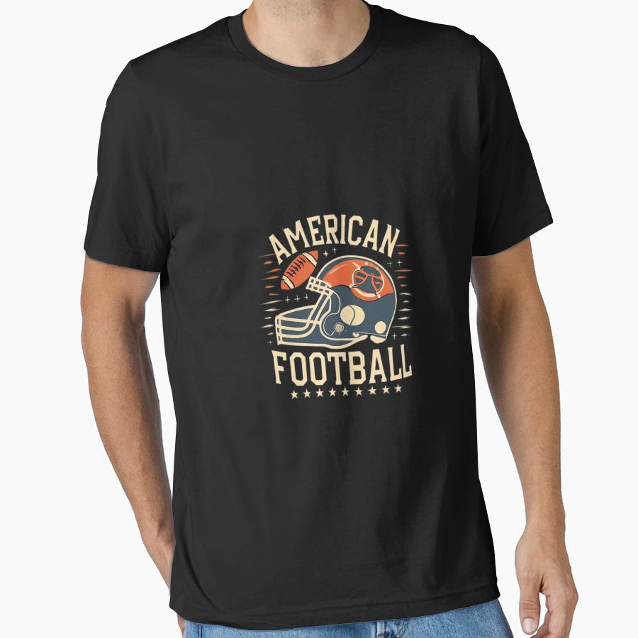 American Football T-Shirt - Unique Graphic Men Women - T-Shirt, Sweatshirt, Hoodie