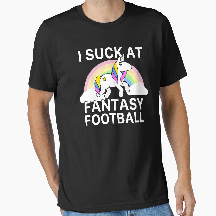 Suck Fantasy Football T-Shirt - Graphic Print Men Women - T-Shirt, Sweatshirt, Hoodie