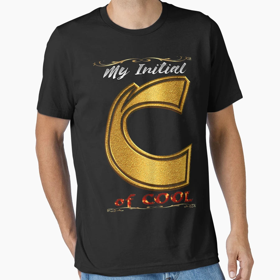 My Initial Letter C Things T-Shirt - Fun Novelty Design for Adults - T-Shirt, Sweatshirt, Hoodie