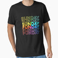 Sunday Funday Color Party Sunday Funday T-Shirt - Trendy Graphic Men Women - T-Shirt, Sweatshirt, Hoodie