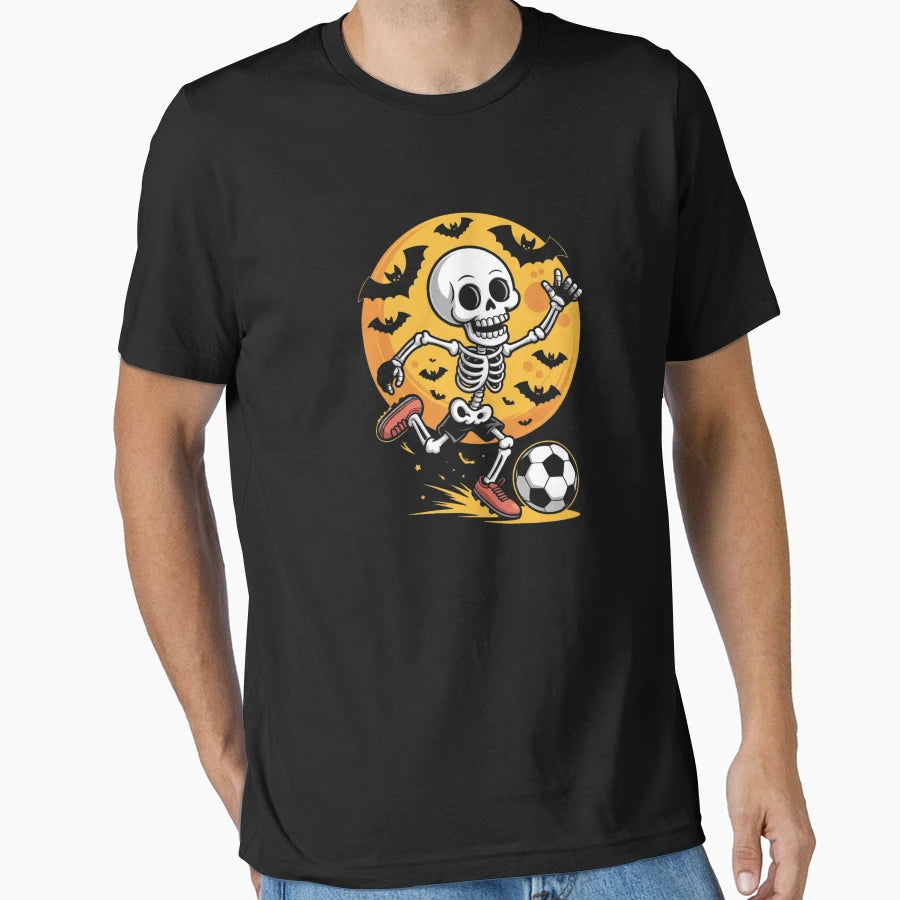 Goofy Skeleton Halloween T-Shirt - Graphic Print Men Women - T-Shirt, Sweatshirt, Hoodie