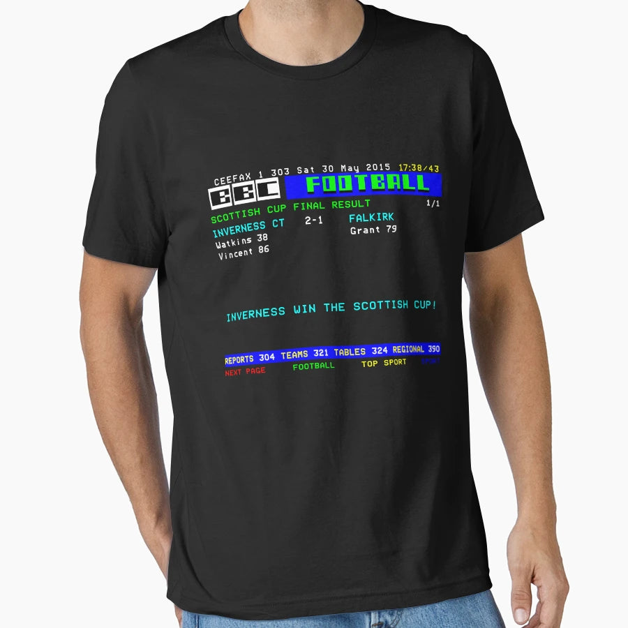 Inverness Scottish Cup Final Result T-Shirt - Aesthetic Graphic Unisex - T-Shirt, Sweatshirt, Hoodie