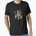 Skull Rapper Is Smoking T-Shirt - Graphic Print Men Women - T-Shirt, Sweatshirt, Hoodie