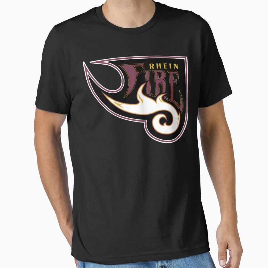 Rhein Fire Logo T-Shirt - Custom Art Print Men Women - T-Shirt, Sweatshirt, Hoodie