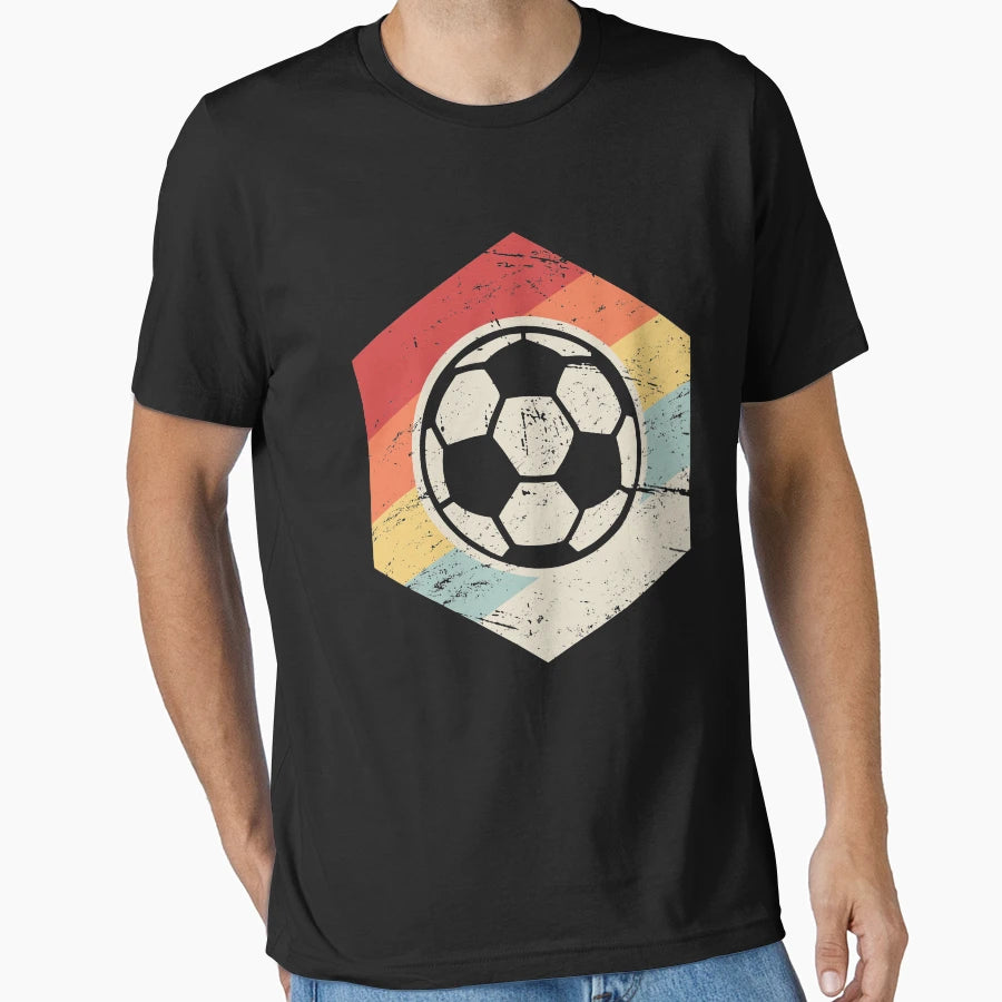 70S Soccer Coach Icon T-Shirt - Custom Art Print Men Women - T-Shirt, Sweatshirt, Hoodie
