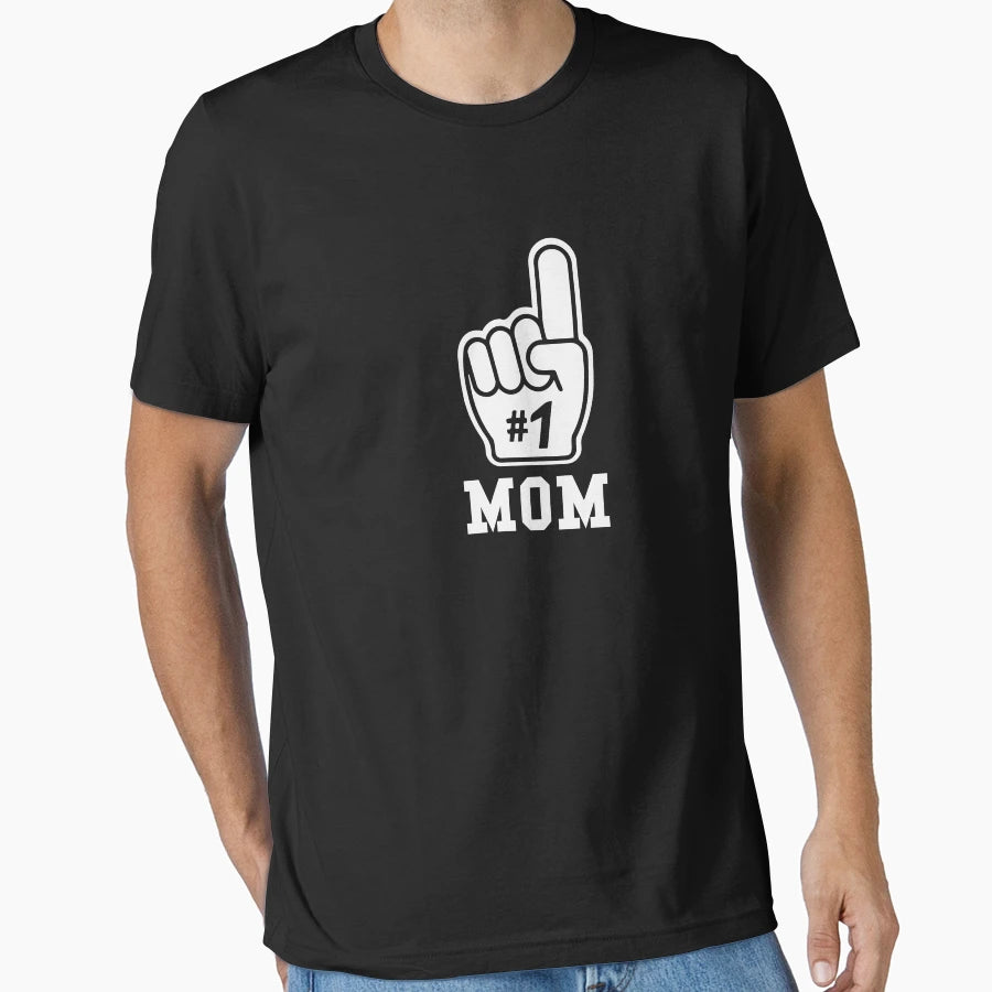 1 Mom T-Shirt - Fun Novelty Design Men Women - T-Shirt, Sweatshirt, Hoodie