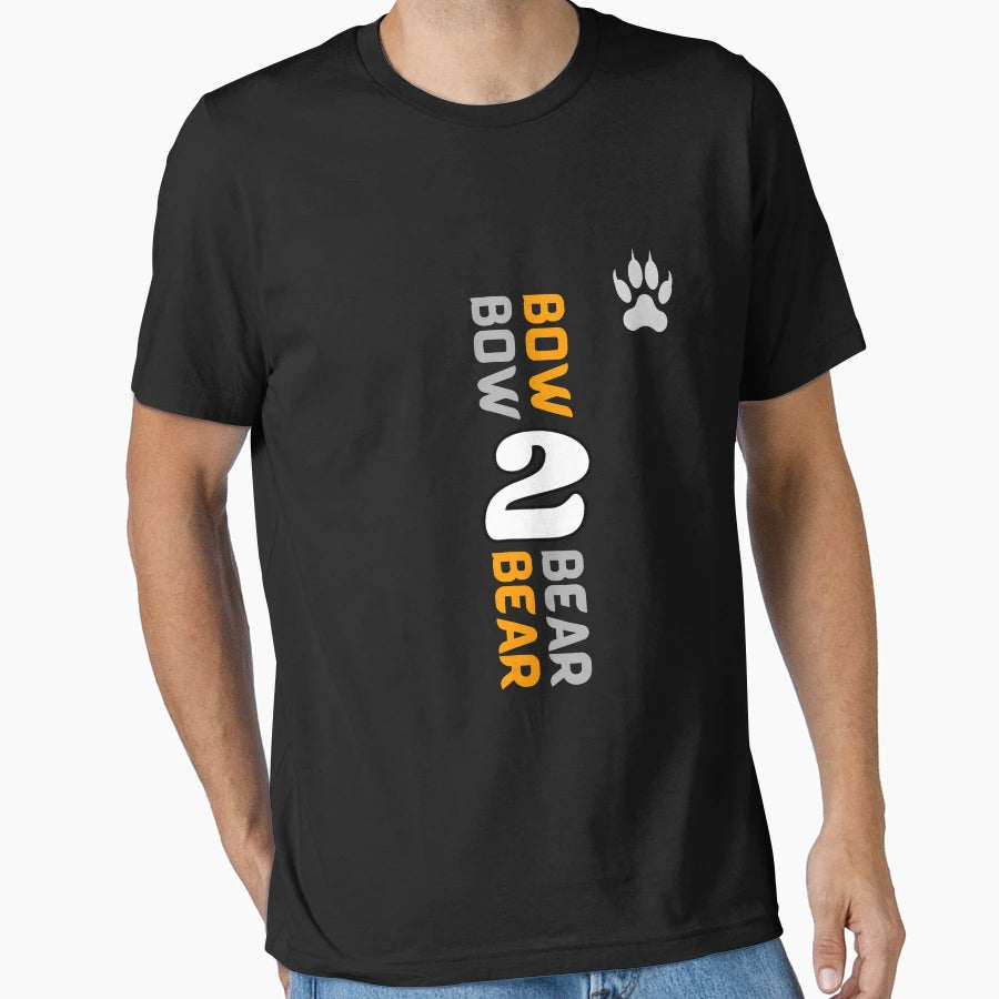 Bow To Bear T-Shirt - Custom Art Print Unisex - T-Shirt, Sweatshirt, Hoodie