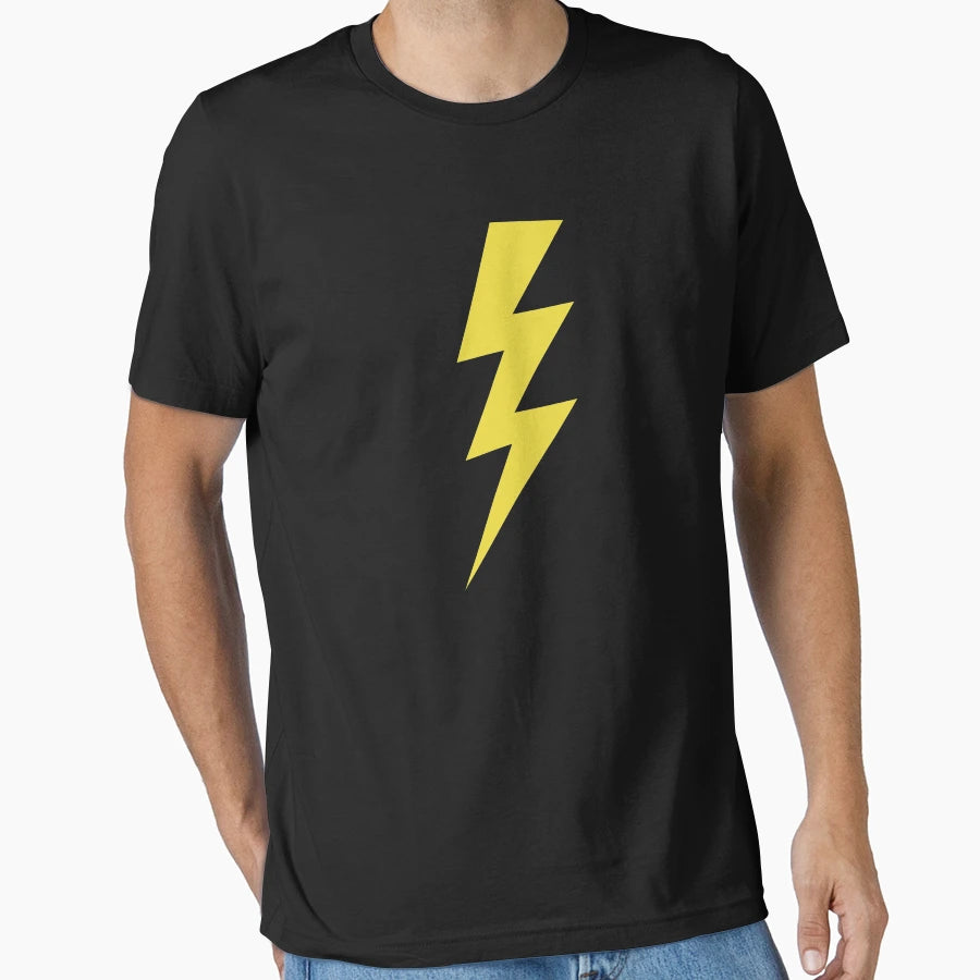 Yellow Lightning T-Shirt - Streetwear Style for Adults - T-Shirt, Sweatshirt, Hoodie