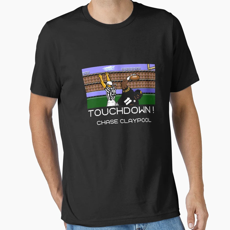 Touchdown Chase Claypool T-Shirt - Aesthetic Graphic for Adults - T-Shirt, Sweatshirt, Hoodie