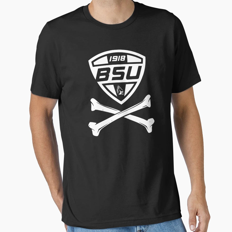 Bsu Jolly Roger T-Shirt - Custom Art Print Men Women - T-Shirt, Sweatshirt, Hoodie