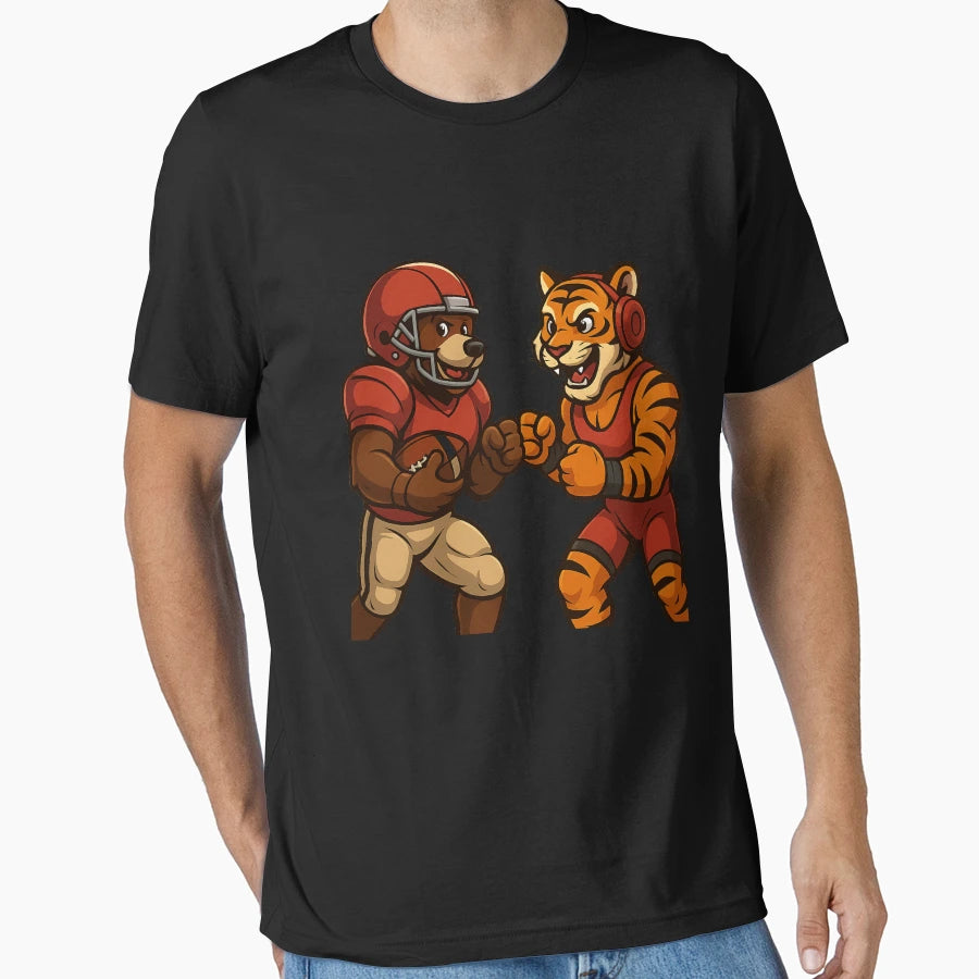 Fusion Athlete Transformation Football T-Shirt - Graphic Print for Adults - T-Shirt, Sweatshirt, Hoodie