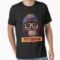 American Football Pittsburgh Skull T-Shirt - Fun Novelty Design for Adults - T-Shirt, Sweatshirt, Hoodie