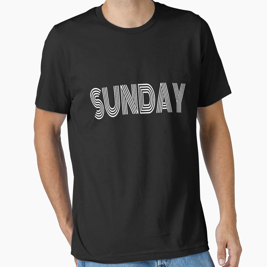 Sunday Day Week Weekend Sunday Funday T-Shirt - Custom Art Print Men Women - T-Shirt, Sweatshirt, Hoodie