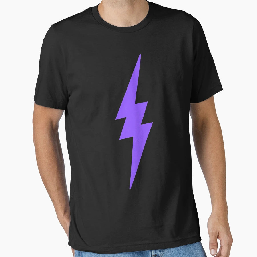Lightning Bolt Superhero Villain T-Shirt - Fun Novelty Design Men Women - T-Shirt, Sweatshirt, Hoodie