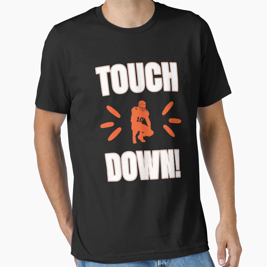 Touch Down T-Shirt - Minimalist Print Men Women - T-Shirt, Sweatshirt, Hoodie