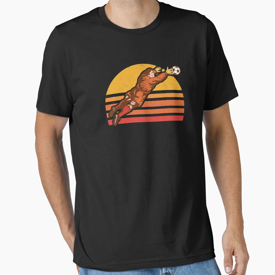 Soccer Goalkeeper Goalie Soccer Gift T-Shirt - Minimalist Print Unisex - T-Shirt, Sweatshirt, Hoodie