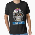 American Football Buffalo Skull T-Shirt - Novelty Apparel for Adults - T-Shirt, Sweatshirt, Hoodie