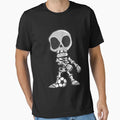 Skeleton Soccer Halloween Art Football T-Shirt - Novelty Apparel Unisex - T-Shirt, Sweatshirt, Hoodie